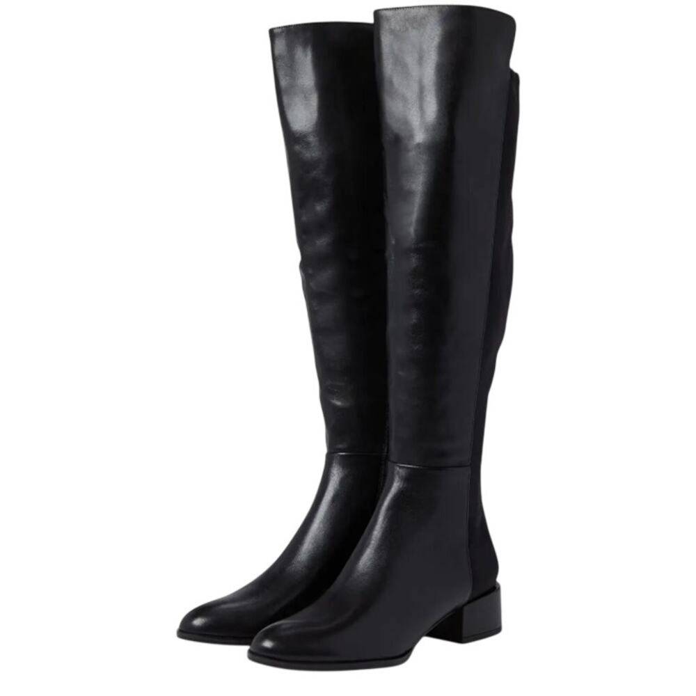 Spring Step Womens Rider Knee High Boots EU 41 US 9.5-10 Black Leather EUC